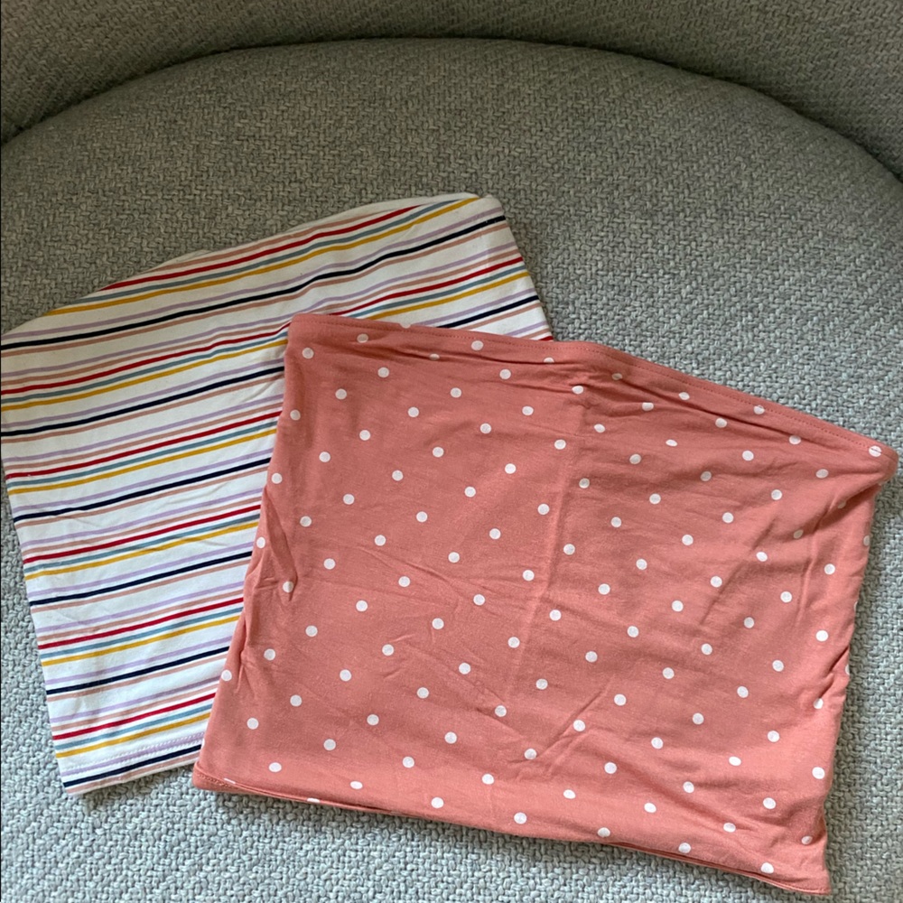 Set of 2 tube tops